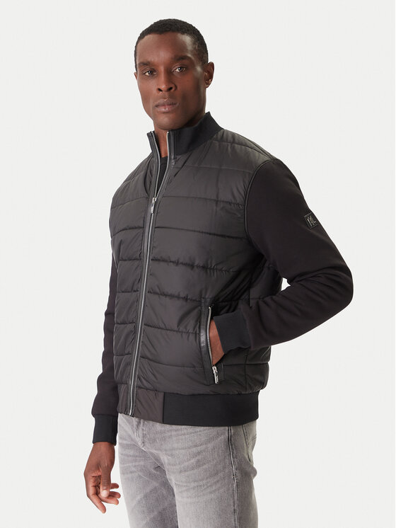 KARL LAGERFELD Преходно яке 505065 554563 Черен Regular Fit цвят на ниска цена