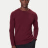 KARL LAGERFELD Пуловер 655000 554399 Бордо Slim Fit цвят на ниска цена