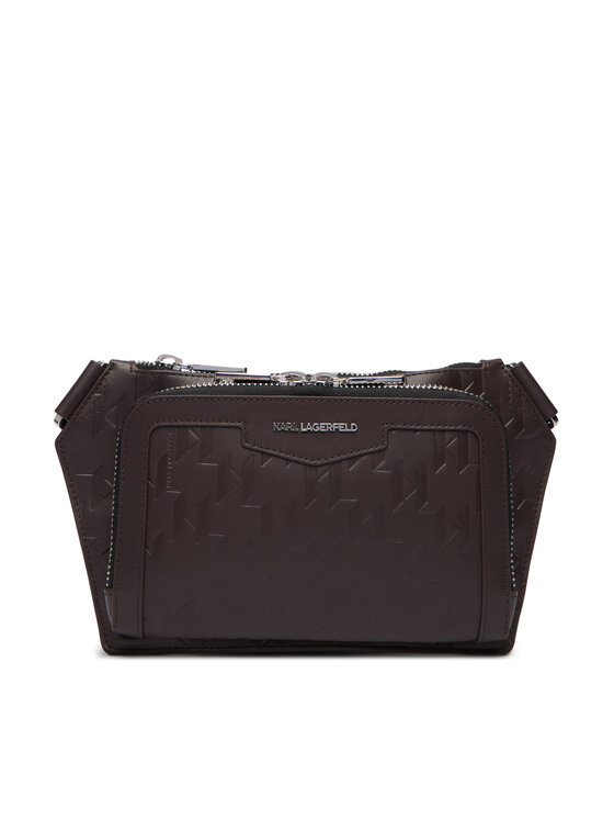 KARL LAGERFELD Раница A1M30004 Кафяв цвят на ниска цена