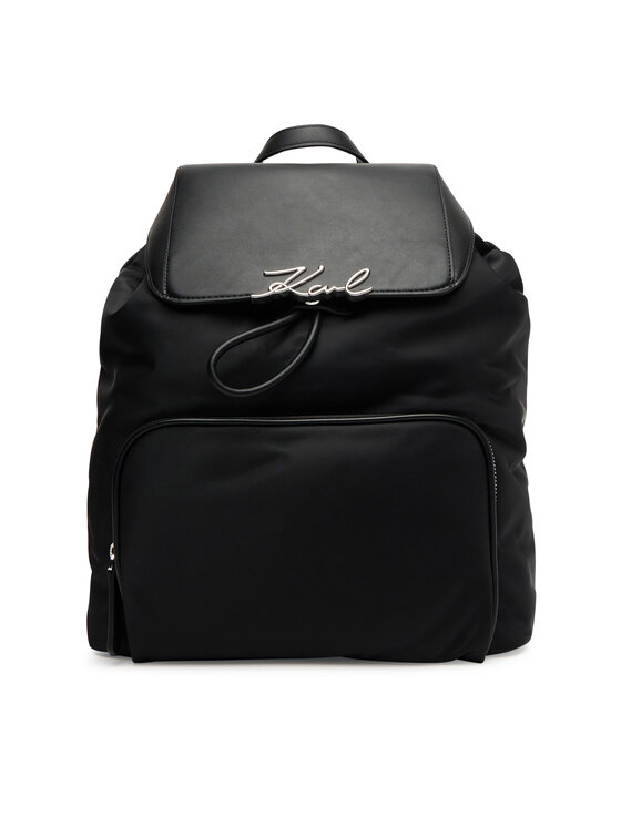 KARL LAGERFELD Раница A3W30019 Черен цвят на ниска цена