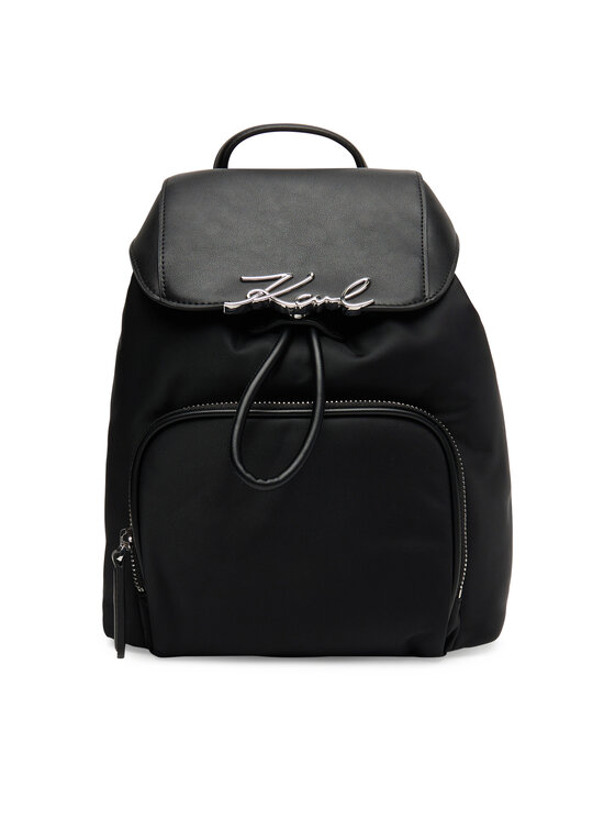 KARL LAGERFELD Раница A3W30027 Черен цвят на ниска цена