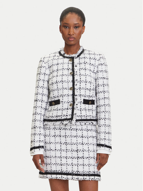 KARL LAGERFELD Сако A3W14038 Екрю Regular Fit цвят на ниска цена