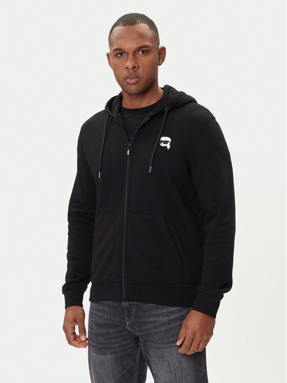 KARL LAGERFELD Суитшърт 705045 554910 Черен Regular Fit цвят на ниска цена