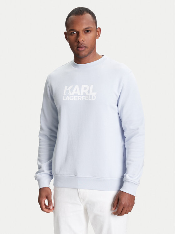 KARL LAGERFELD Суитшърт 705091 553917 Светлосиньо Regular Fit цвят на ниска цена