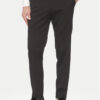 KARL LAGERFELD Текстилни панталони 255002 552042 Черен Slim Fit цвят на ниска цена