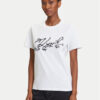 KARL LAGERFELD Тишърт A3W17018 Бял Regular Fit цвят на ниска цена