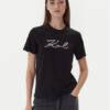 KARL LAGERFELD Тишърт A4W17052 Черен Regular Fit цвят на ниска цена