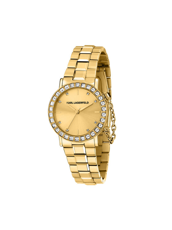 KARL LAGERFELD Часовник R0553100503 Златист цвят на ниска цена