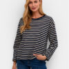 Kaffe Блуза Winny 10507727 Тъмносин Regular Fit цвят на ниска цена
