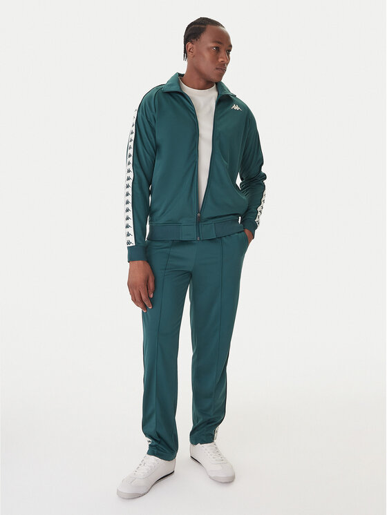 Kappa Анцуг 3500060 Зелен Regular Fit цвят на ниска цена