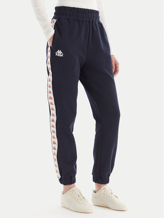 Kappa Долнище анцуг 311M8HW R10 Тъмносин Regular Fit цвят на ниска цена