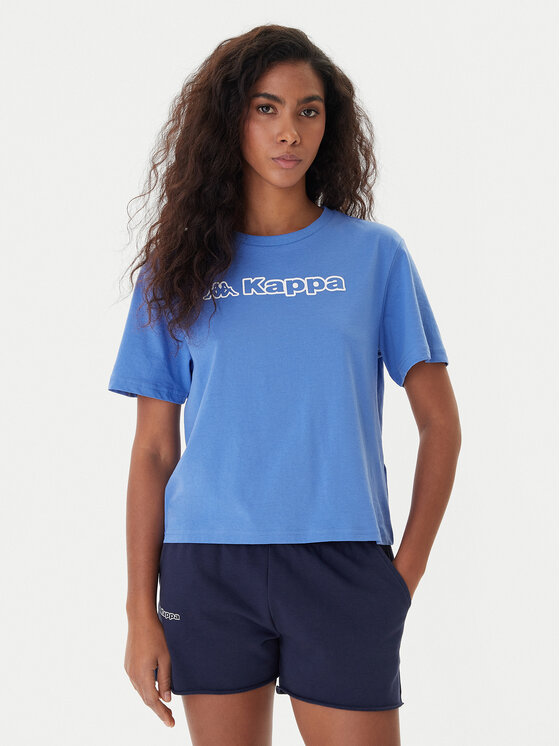 Kappa Тишърт Frega 351M1KW Електриков Regular Fit цвят на ниска цена