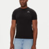 Kappa Тишърт Logo Korpo Cafers 304J150 Черен Slim Fit цвят на ниска цена