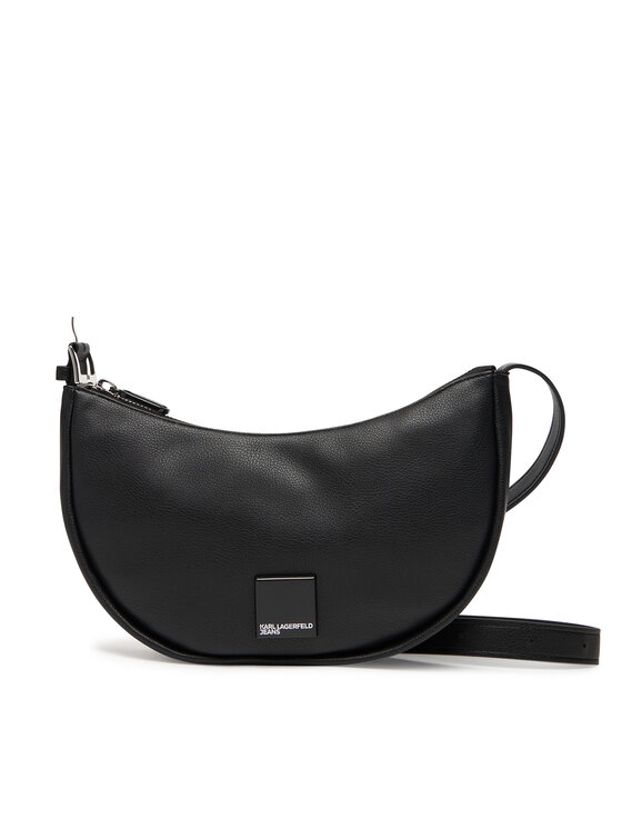 Karl Lagerfeld Jeans Дамска чанта A3W30206 Черен цвят на ниска цена