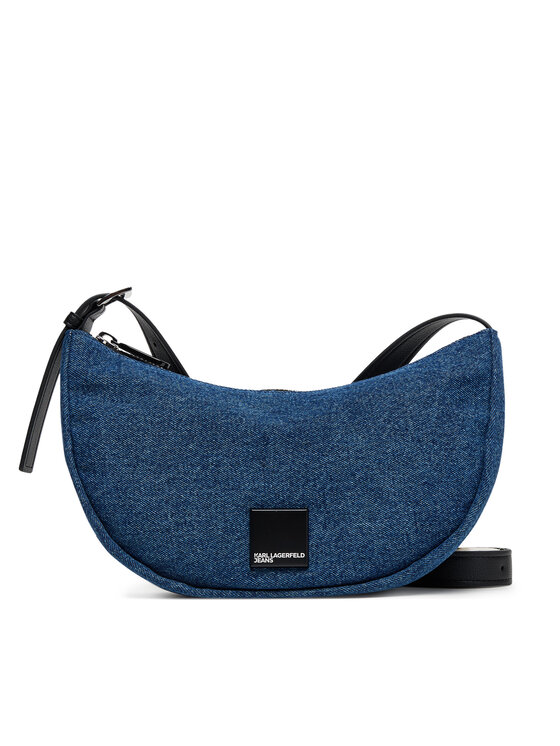 Karl Lagerfeld Jeans Дамска чанта A3W30209 Син цвят на ниска цена