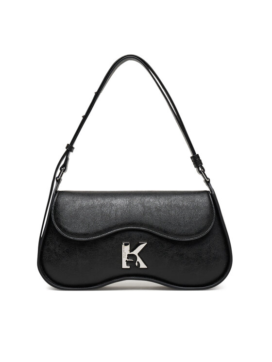 Karl Lagerfeld Jeans Дамска чанта A3W30212 Черен цвят на ниска цена