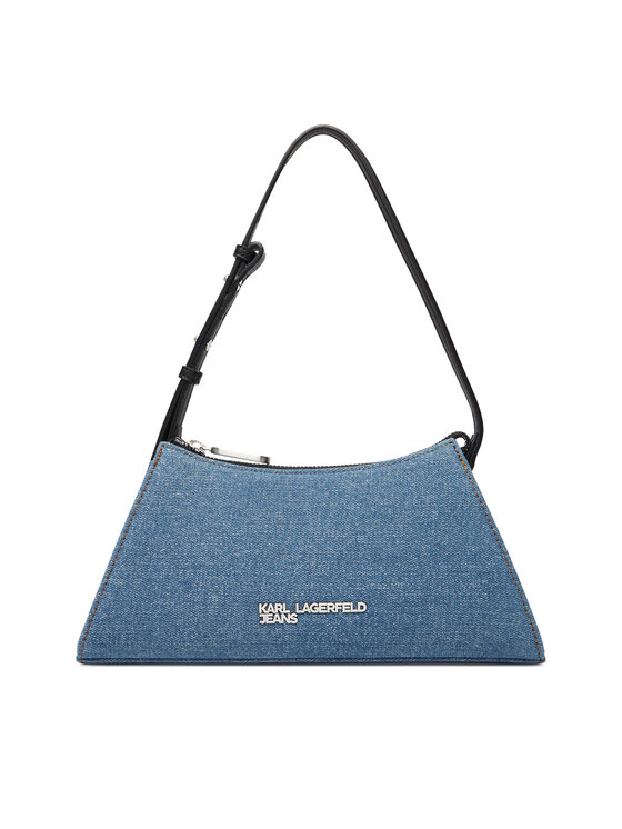 Karl Lagerfeld Jeans Дамска чанта A3W30329 Син цвят на ниска цена