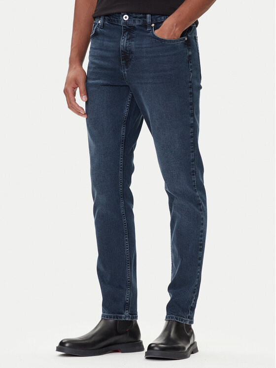 Karl Lagerfeld Jeans Дънки A4M10138 Черен Slim Fit цвят на ниска цена