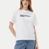 Karl Lagerfeld Jeans Тишърт A1W17005 Бял Relaxed Fit цвят на ниска цена
