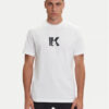 Karl Lagerfeld Jeans Тишърт A3M17057 Бял Regular Fit цвят на ниска цена