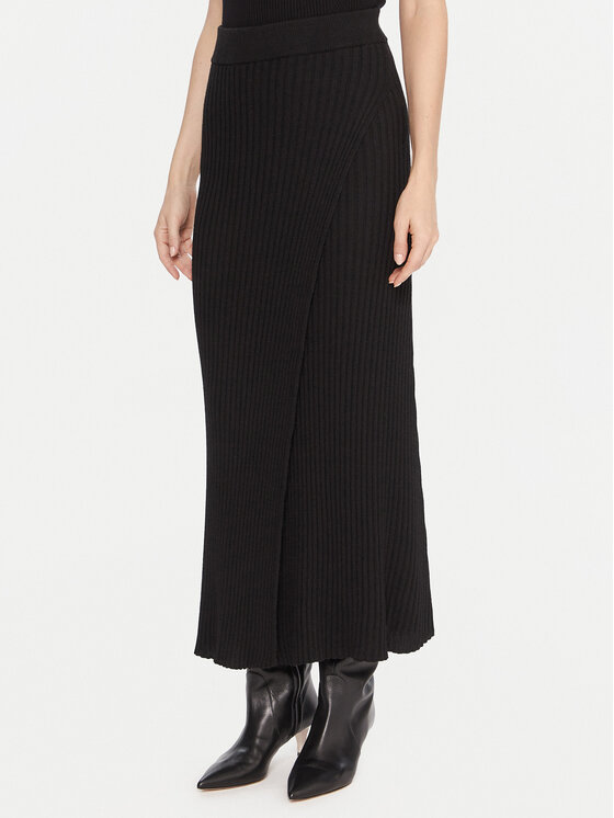 Kontatto Макси пола 3M0955C Черен Regular Fit цвят на ниска цена