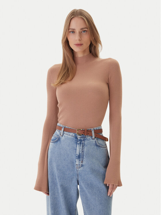 Kontatto Поло 3M0816C Бежов Regular Fit цвят на ниска цена