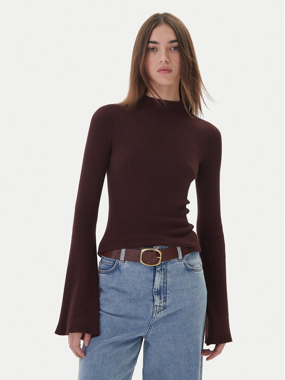 Kontatto Поло 3M0816C Кафяв Regular Fit цвят на ниска цена