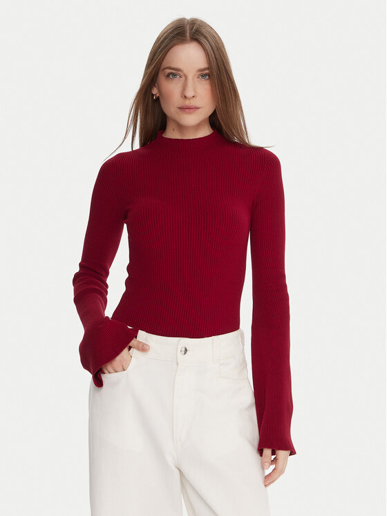 Kontatto Поло 3M0816C Червен Regular Fit цвят на ниска цена