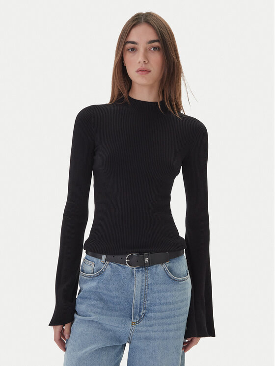 Kontatto Поло 3M0816C Черен Regular Fit цвят на ниска цена