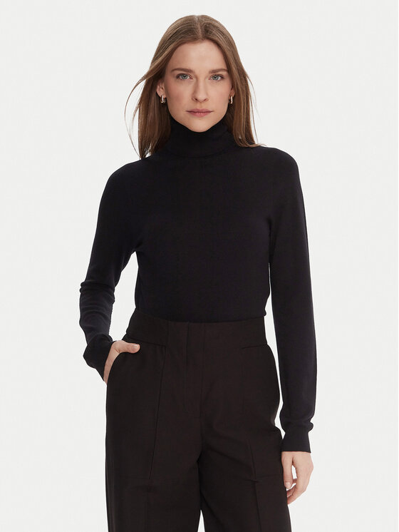 Kontatto Поло 3M0824C Черен Regular Fit цвят на ниска цена