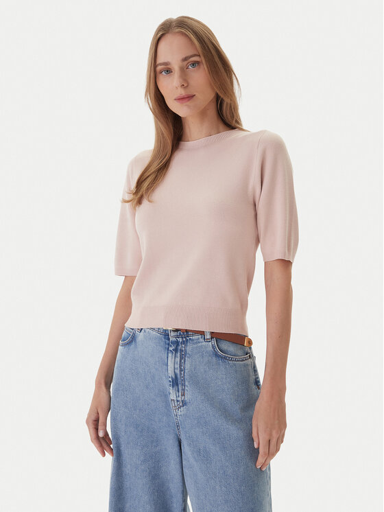 Kontatto Пуловер 3M0804C Розов Regular Fit цвят на ниска цена