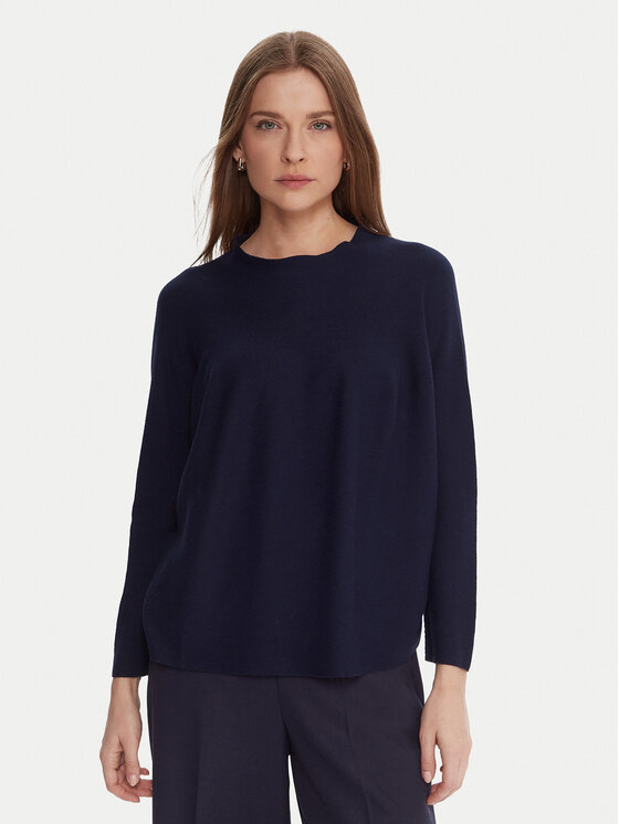 Kontatto Пуловер 3M0811C Тъмносин Regular Fit цвят на ниска цена