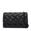 Kurt Geiger Дамска чанта Kensington Chain 648400109 Черен цвят на ниска цена