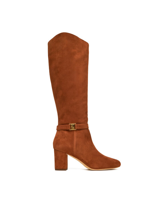 LAUREN RALPH LAUREN Ботуши Kellie 802967843002 Кафяв цвят на ниска цена