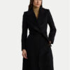 LAUREN RALPH LAUREN Вълнено палто 297962169001 Черен Regular Fit цвят на ниска цена