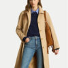 LAUREN RALPH LAUREN Вълнено палто 297P04140002 Бежов Regular Fit цвят на ниска цена