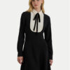 LAUREN RALPH LAUREN Ежедневна рокля 200979908001 Черен Flare Fit цвят на ниска цена