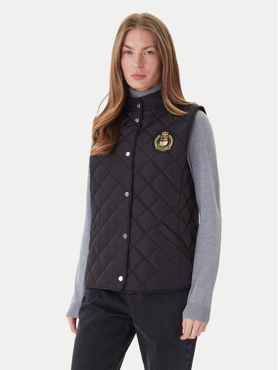 LAUREN RALPH LAUREN Жилетка за костюм 297951276005 Черен Straight Fit цвят на ниска цена