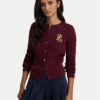 LAUREN RALPH LAUREN Кардиган 200932225014 Бордо Regular Fit цвят на ниска цена
