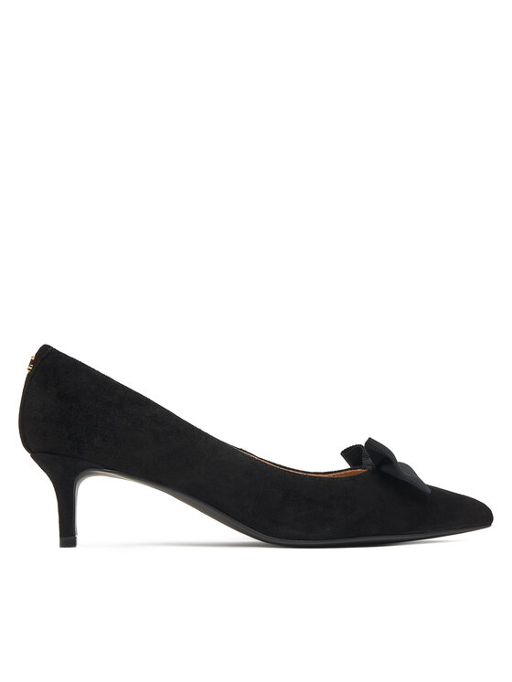 LAUREN RALPH LAUREN Обувки на ток 802980116001 Черен цвят на ниска цена