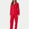 LAUREN RALPH LAUREN Пижама ILN72467F Червен Regular Fit цвят на ниска цена