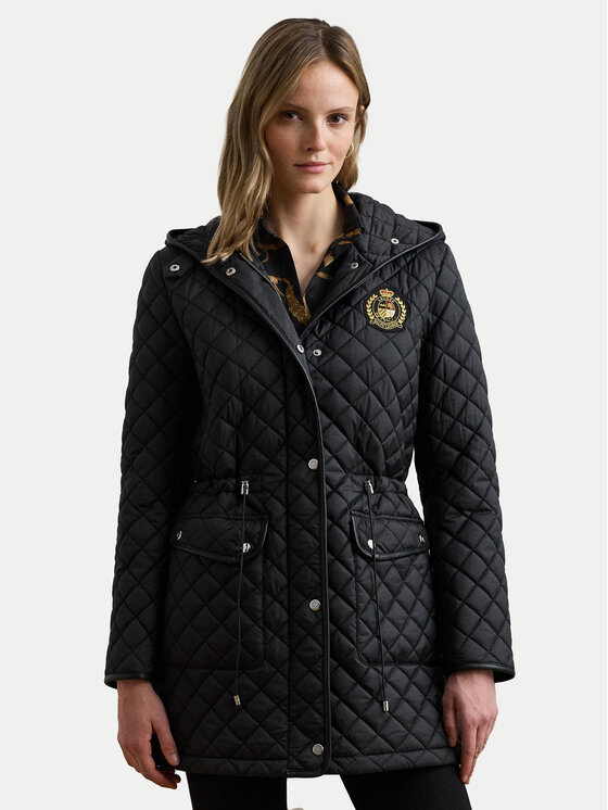 LAUREN RALPH LAUREN Преходно яке 297979534001 Черен Straight Fit цвят на ниска цена