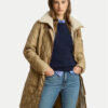 LAUREN RALPH LAUREN Пухено яке 297P04107001 Бежов Regular Fit цвят на ниска цена