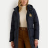 LAUREN RALPH LAUREN Пухено яке 297P04126003 Тъмносин Straight Fit цвят на ниска цена