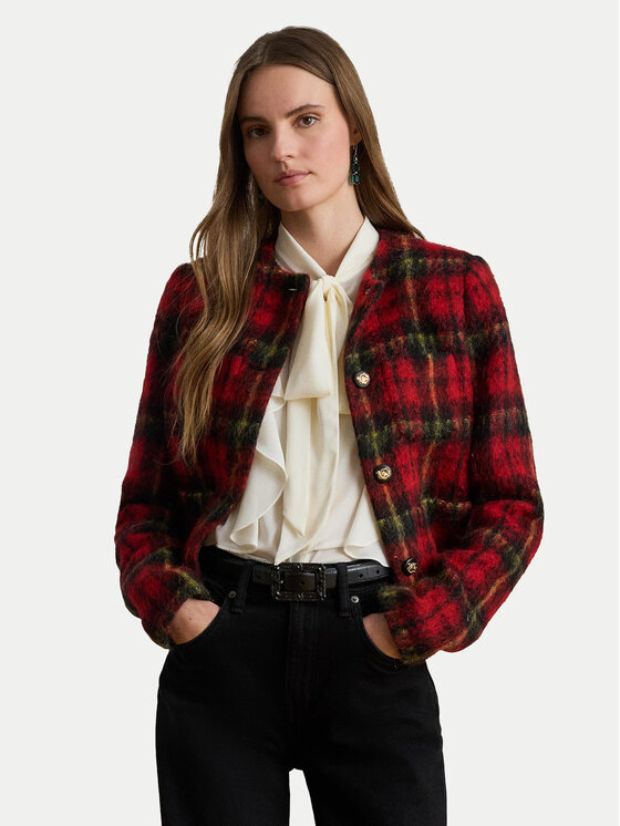 LAUREN RALPH LAUREN Сако 200P02014001 Червен Regular Fit цвят на ниска цена