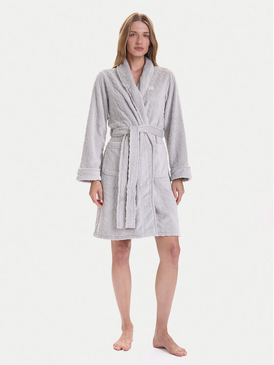 LAUREN RALPH LAUREN Халат ILN42455F Сив цвят на ниска цена