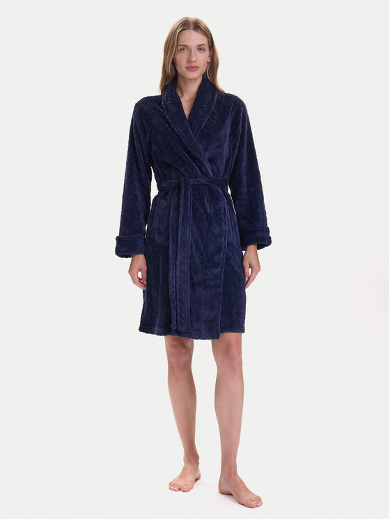LAUREN RALPH LAUREN Халат ILN42455F Тъмносин цвят на ниска цена