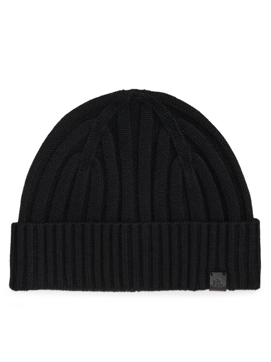 LAUREN RALPH LAUREN Шапка 454P04462002 Черен цвят на ниска цена