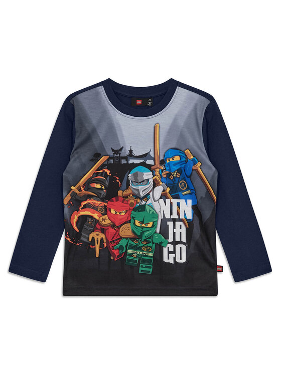 LEGO Блуза 11010948 Тъмносин Regular Fit цвят на ниска цена