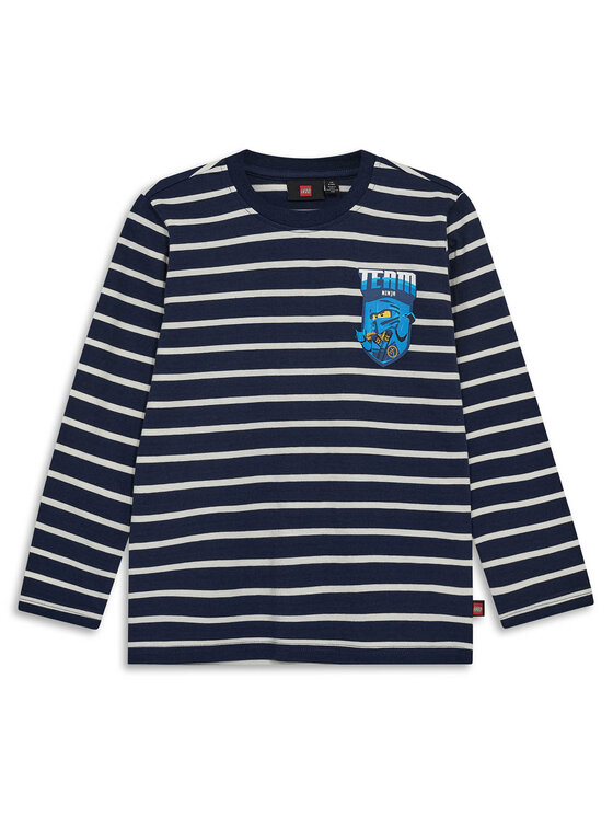 LEGO Блуза 60-11010-891 Тъмносин Regular Fit цвят на ниска цена